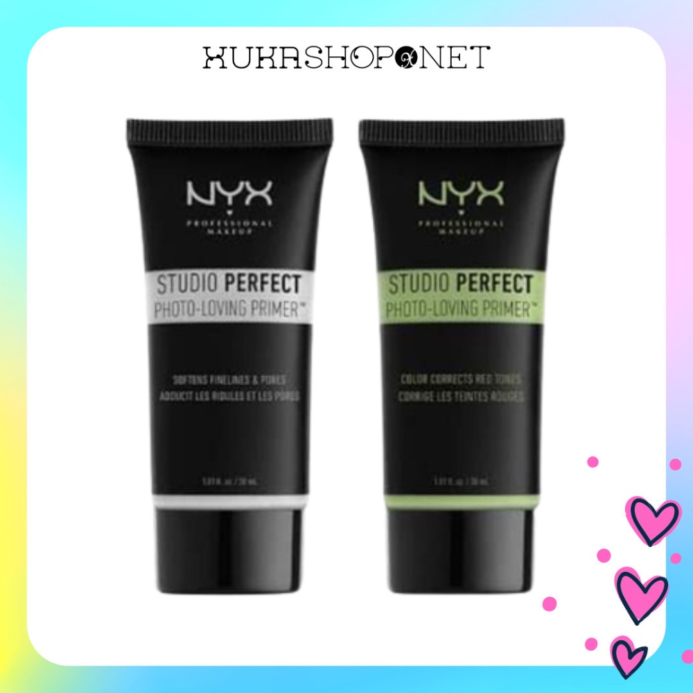 Kem Lót NYX Studio Perfect Photo-Loving Primer Trang Điểm Dành Cho Mọi loại  da 30ml 