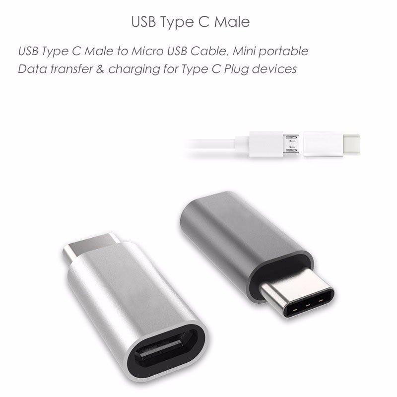 Jack chuyển từ usb type-c sang cổng micro usb