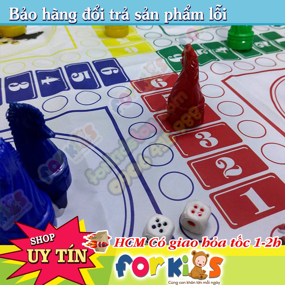 Cờ Cá Ngựa Bàn Giấy Cờ Đua Ngựa Trò Chơi Tết Giải Trí