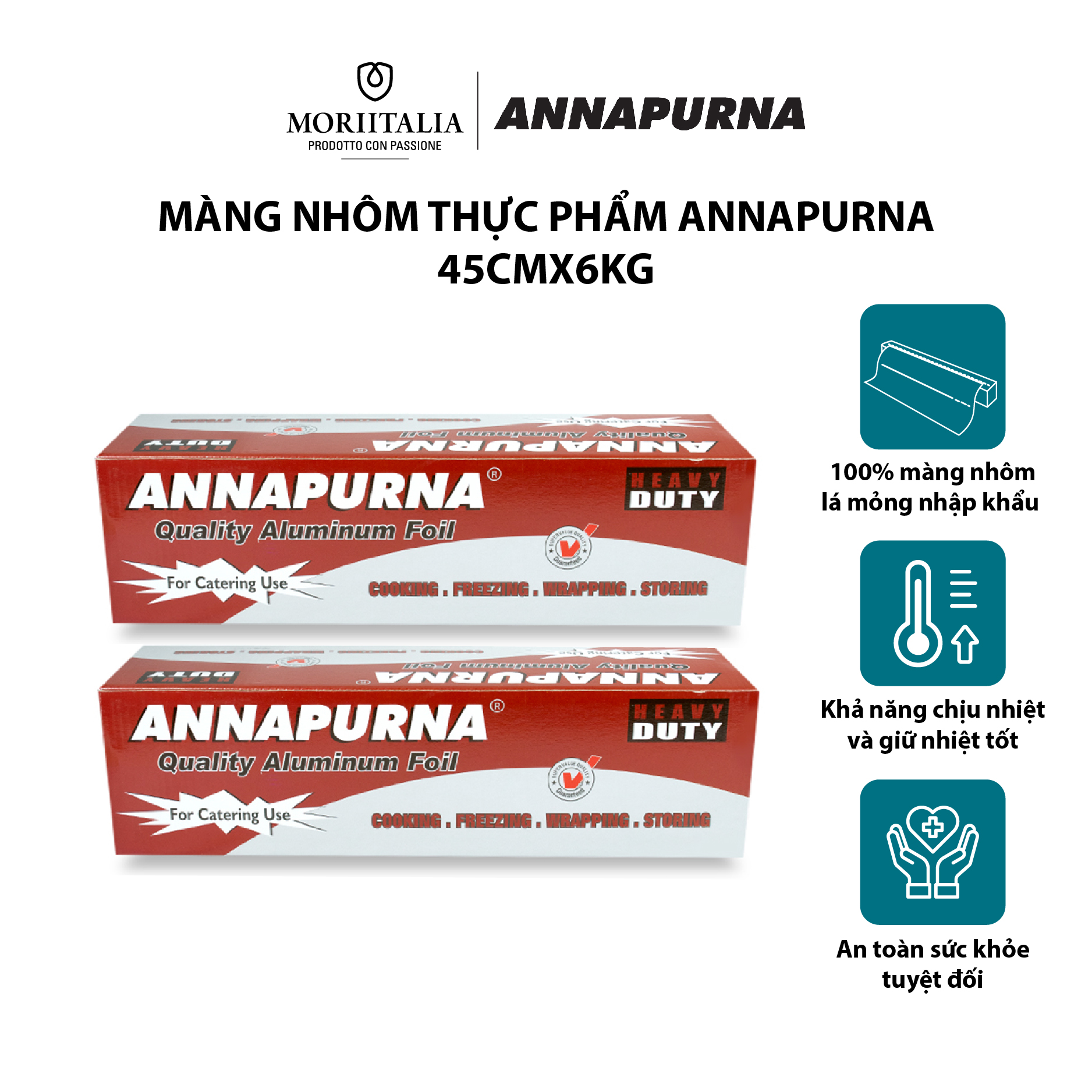 Màng nhômAnnapurna nướng thức ăn