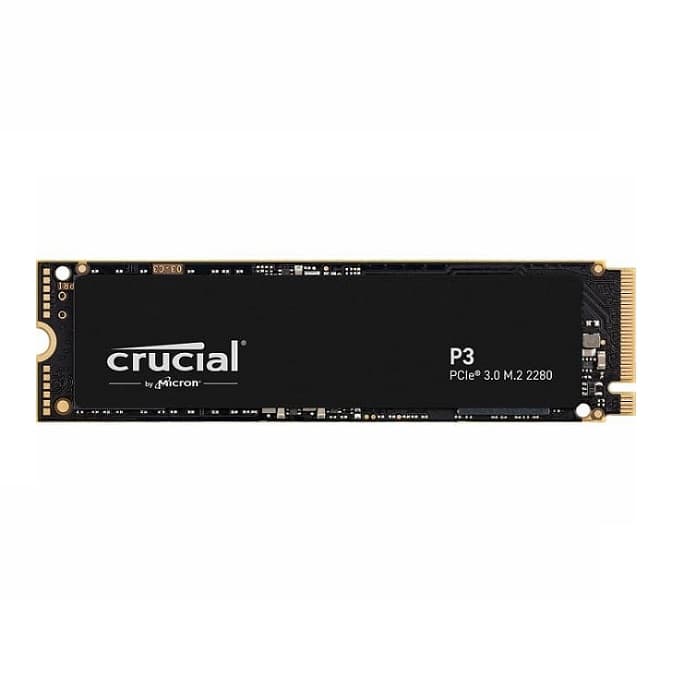 Lagihitech Ổ cứng SSD Crucial P3 M2 PCIe 3.0 3D NAND Bảo hành 5 năm - Hàng