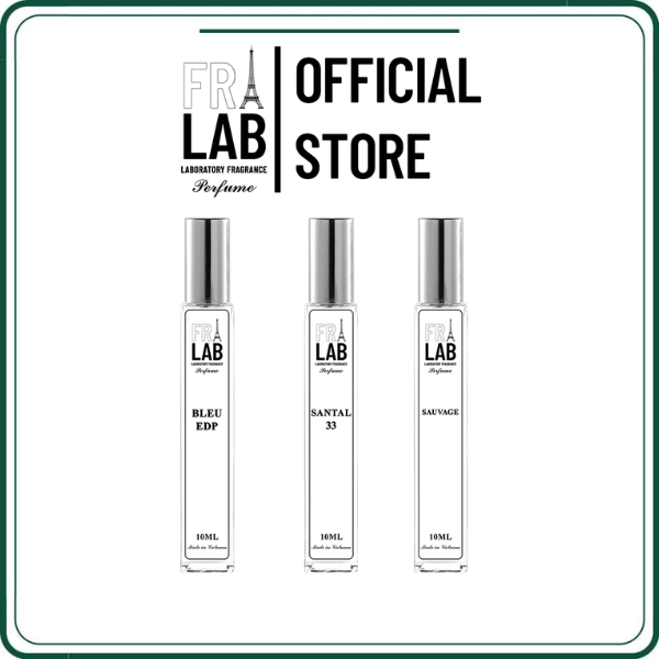 Tinh dầu nước hoa nam fralab nam tính, mạnh mẽ, sang trọng, phá cách, dạng xịt 10ml