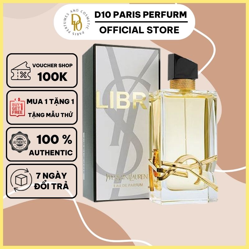 Nước hoa nữ ysl libre thơm lâu chiết 10ml chuẩn auth lưu hương 8-12h 10pp - 10ml paris perfurm