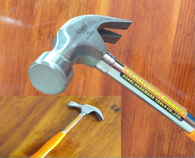 Búa nhổ đinh cán thép bọc nhựa asaki ak-9500