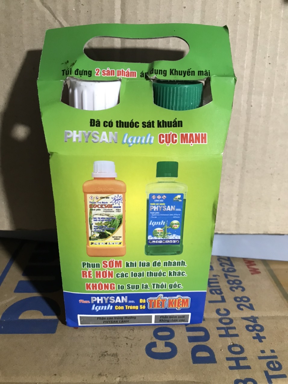 đạo ôn vi khuẩn lúa ROCKSAI & PHYSAN