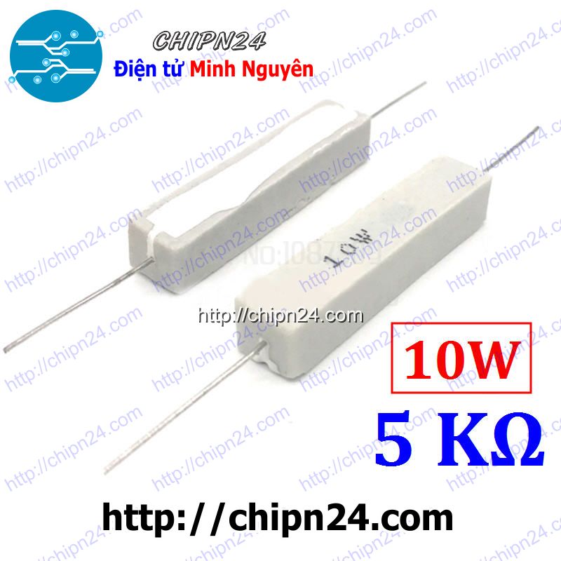 Điện trở sứ 5k 10w