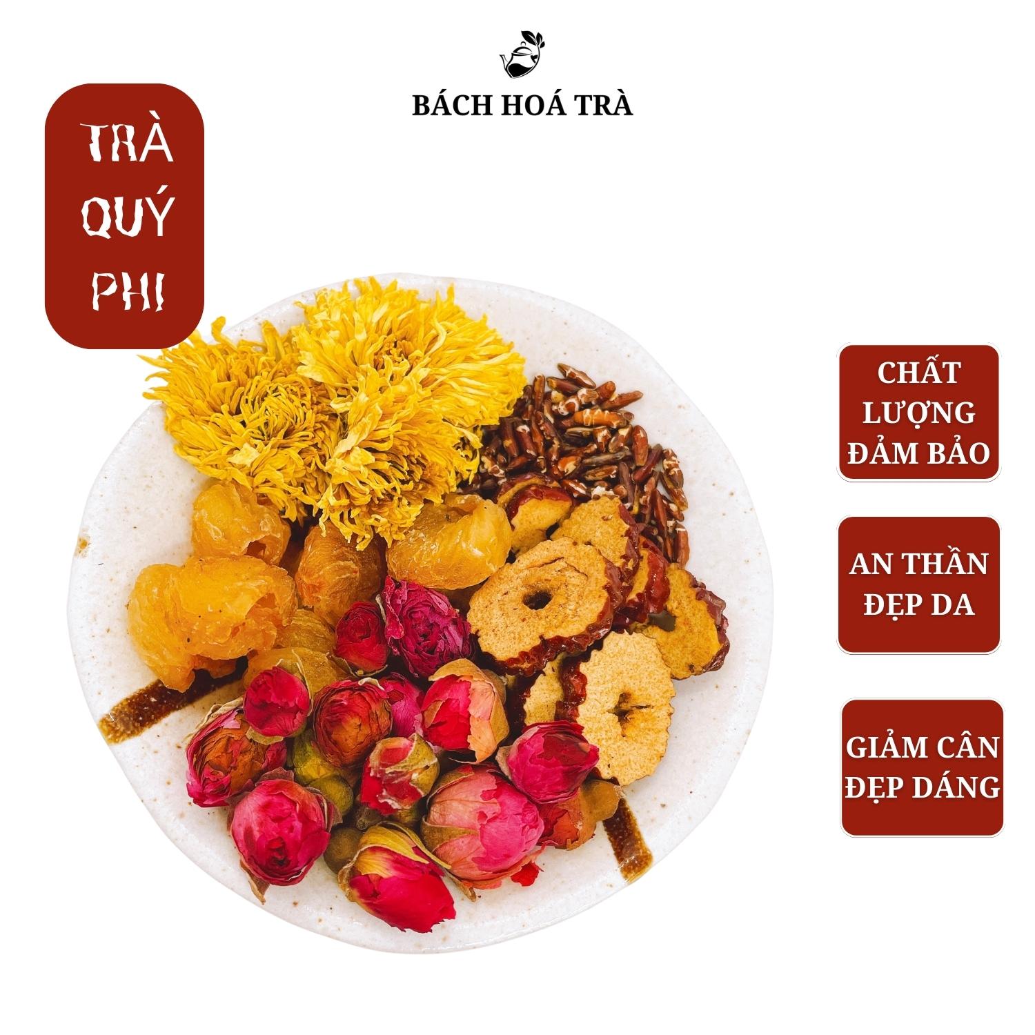 Combo gói trà quý phi 6 vị thảo mộc giảm cân, đẹp da, chống lão hoá - Bách Hoá Trà