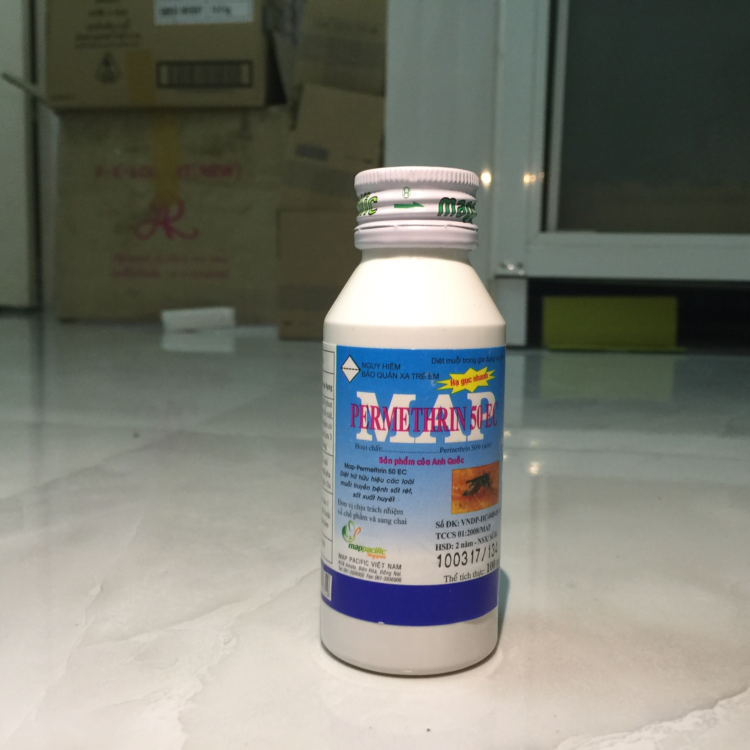 [HCM]Thuốc diệt muỗi y tế thuốc diệt muỗi 6 tháng - Map Permethrin 50 EC - 100ml - Phòng chống Corona ngăn ngừa Sốt Xuất Huyết - Mã 69