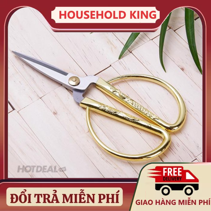 Kéo rồng phượng cán vàng siêu sắc SK5 - hân hạnh được phịc vụ quý khách