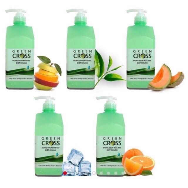 [HCM]Gel rửa tay khô Green Cross 500ml