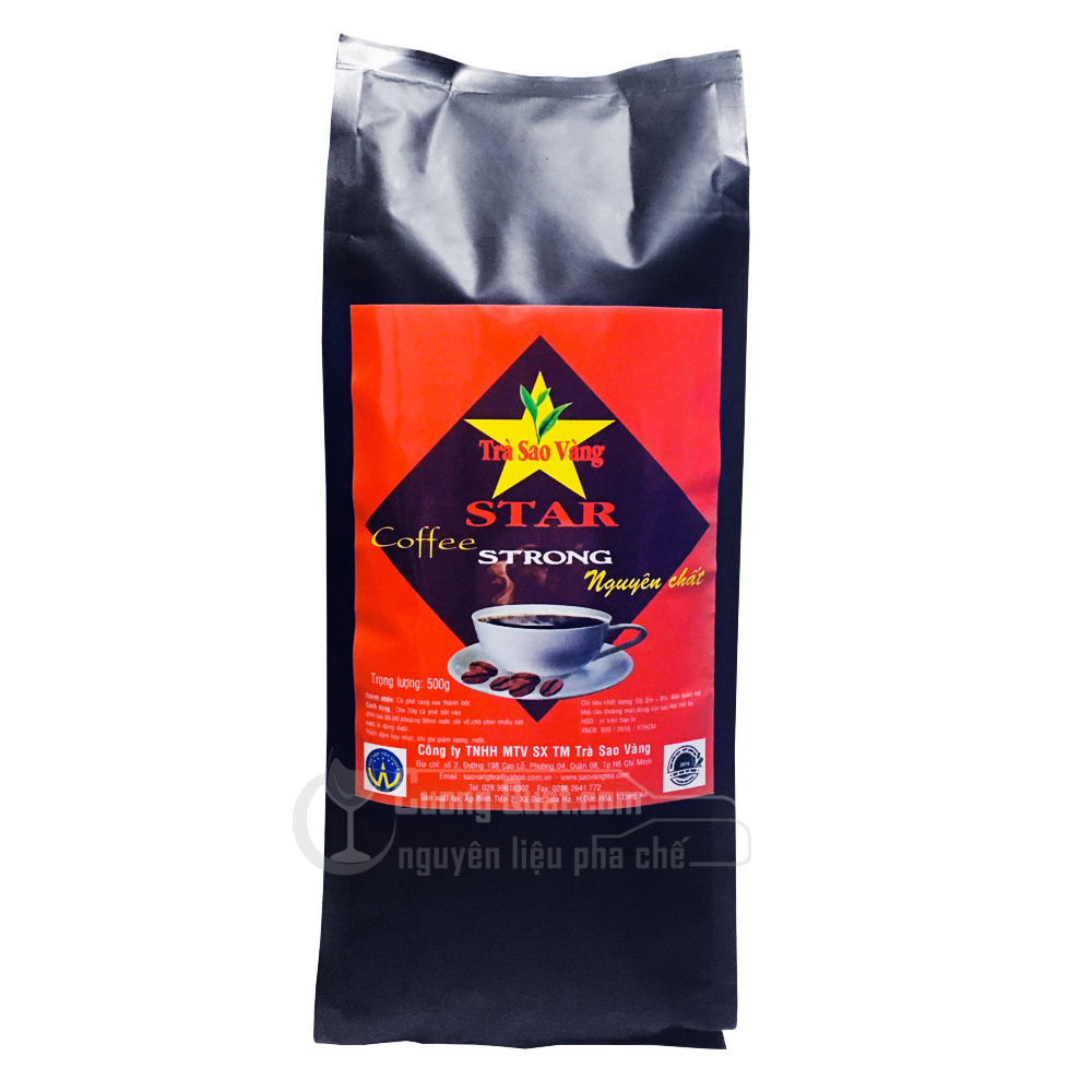 Bột cafe sao vàng 500gr