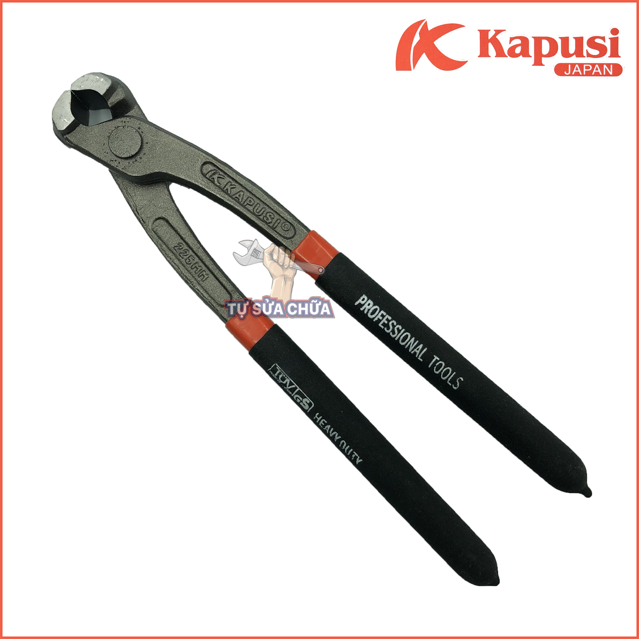 Kìm càng cua Nhật Kapusi dài 225mm - Kìm nhổ đinh, cắt đinh chính hãng