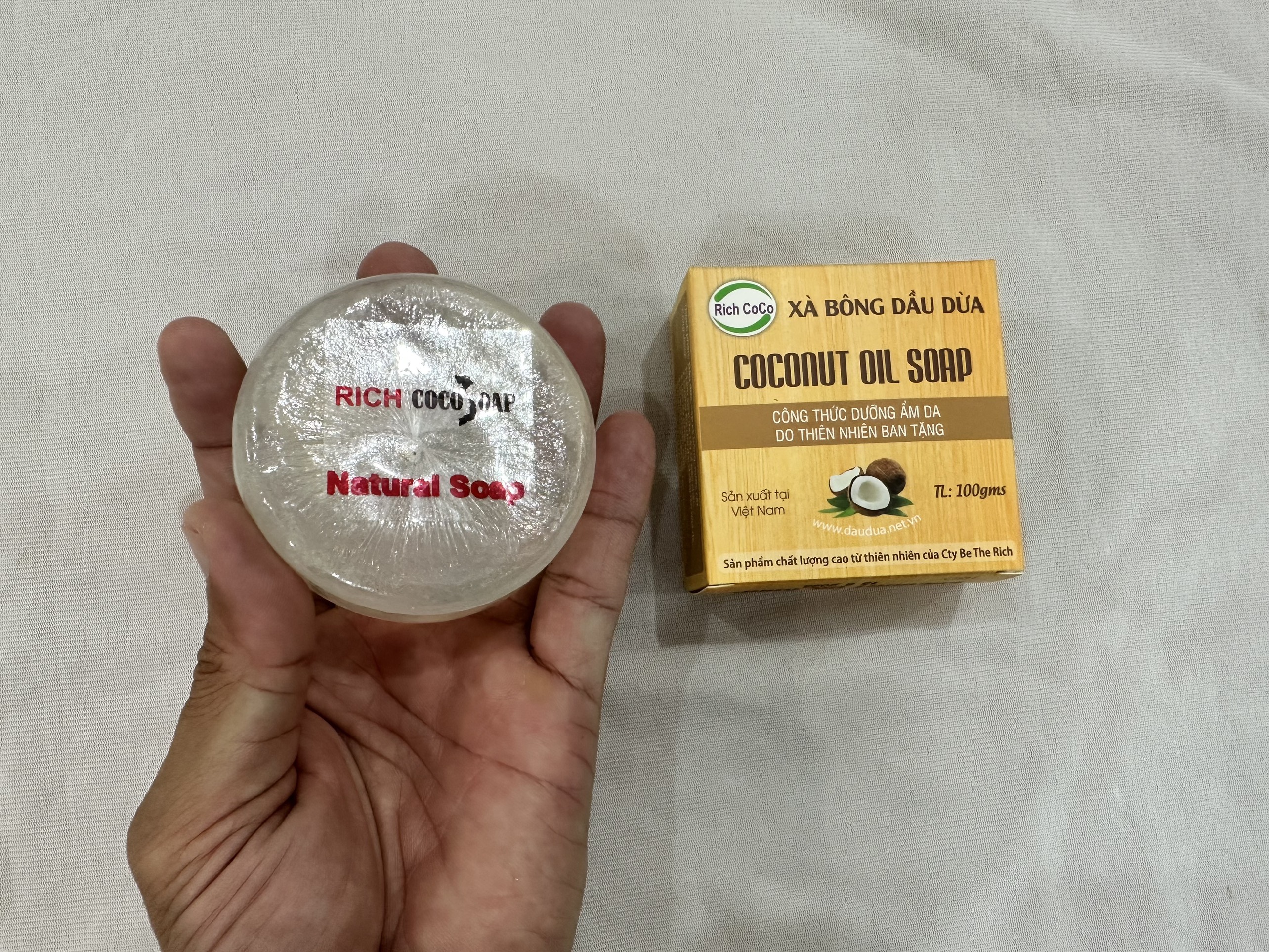Xà bông dầu dừa - xà phòng thiên nhiên - xà phòng sinh dược - xà phòng tắm handmade – coconut oil soap - rich coco soap