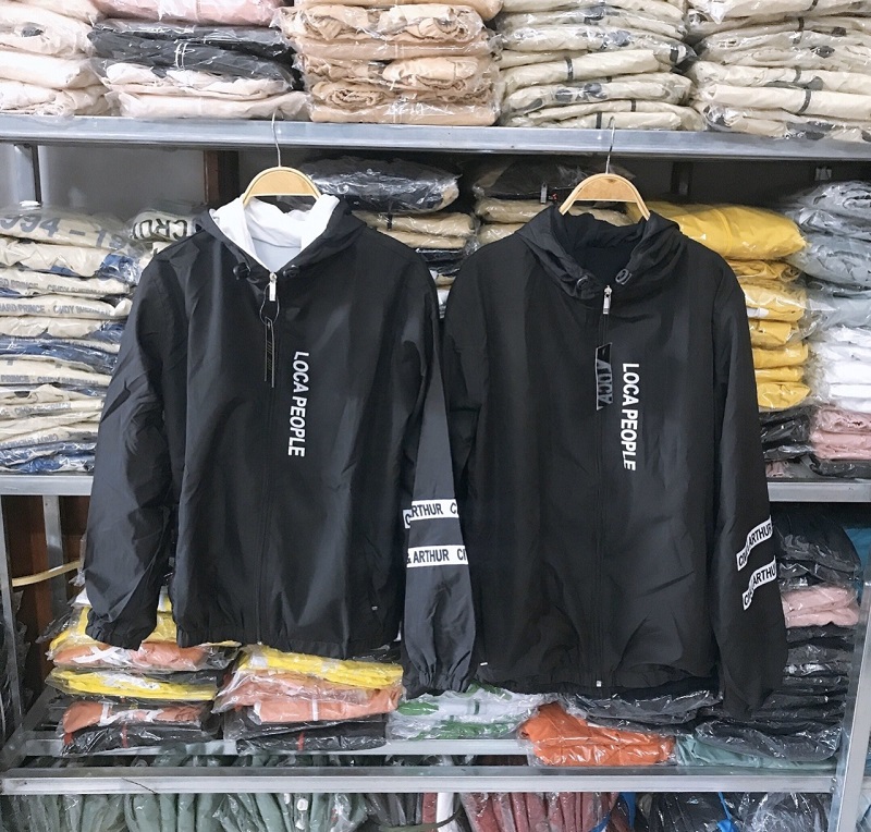 [HÌNH THẬT SẢN PHẨM] Áo Khoác Cặp Nam Nữ Chống Nắng Đi Mưa Nhẹ, Hàng Bao Chất Vải