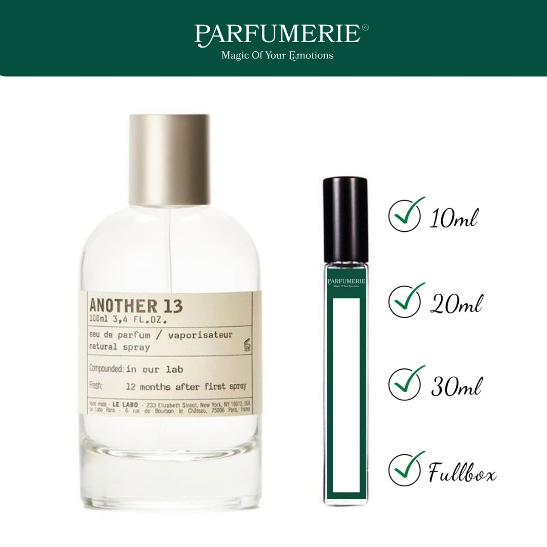 Mẫu thử nước hoa Le Labo Another 13 EDP hương thơm thanh lịch, tinh tế đầy lôi cuốn