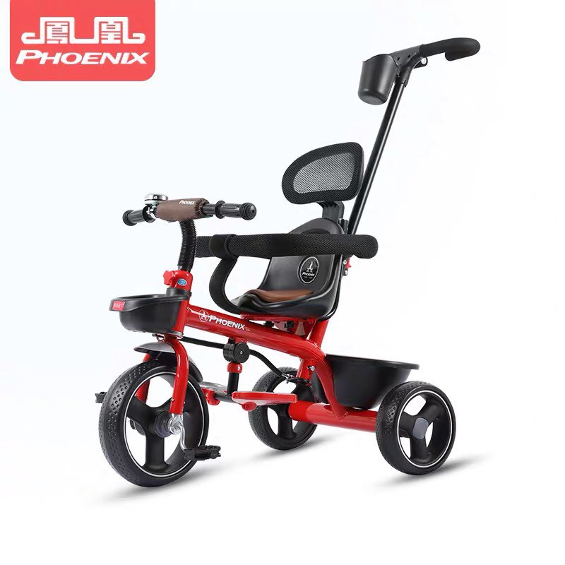 Xe đẩy 3 bánh có cần đẩy phù hợp cho bé từ 1-3 tuổi