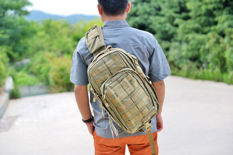 [HCM]Balo 1 quai Tacticall 5.11 Rush Moab 10 (Black)