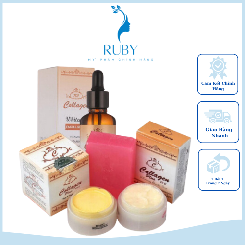 Combo 4 món collagen vit e 701