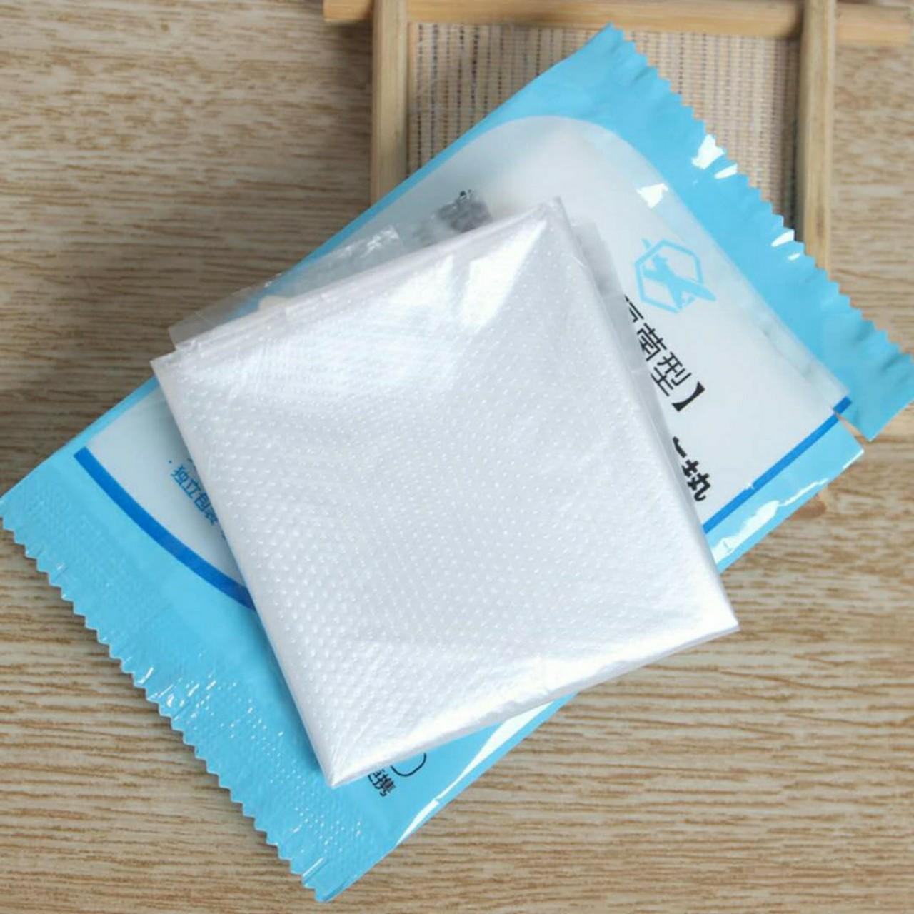 Combo 50 miếng giấy lót bồn cầu dùng 1 lần chống thấm nước
