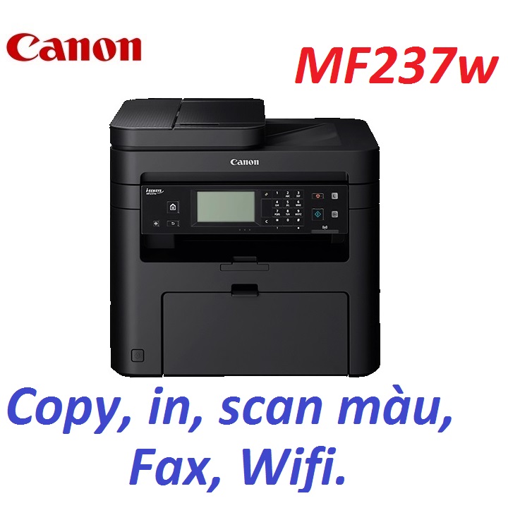 Canon mf237w. máy in laser không dây đa chức năng canon mf237w
