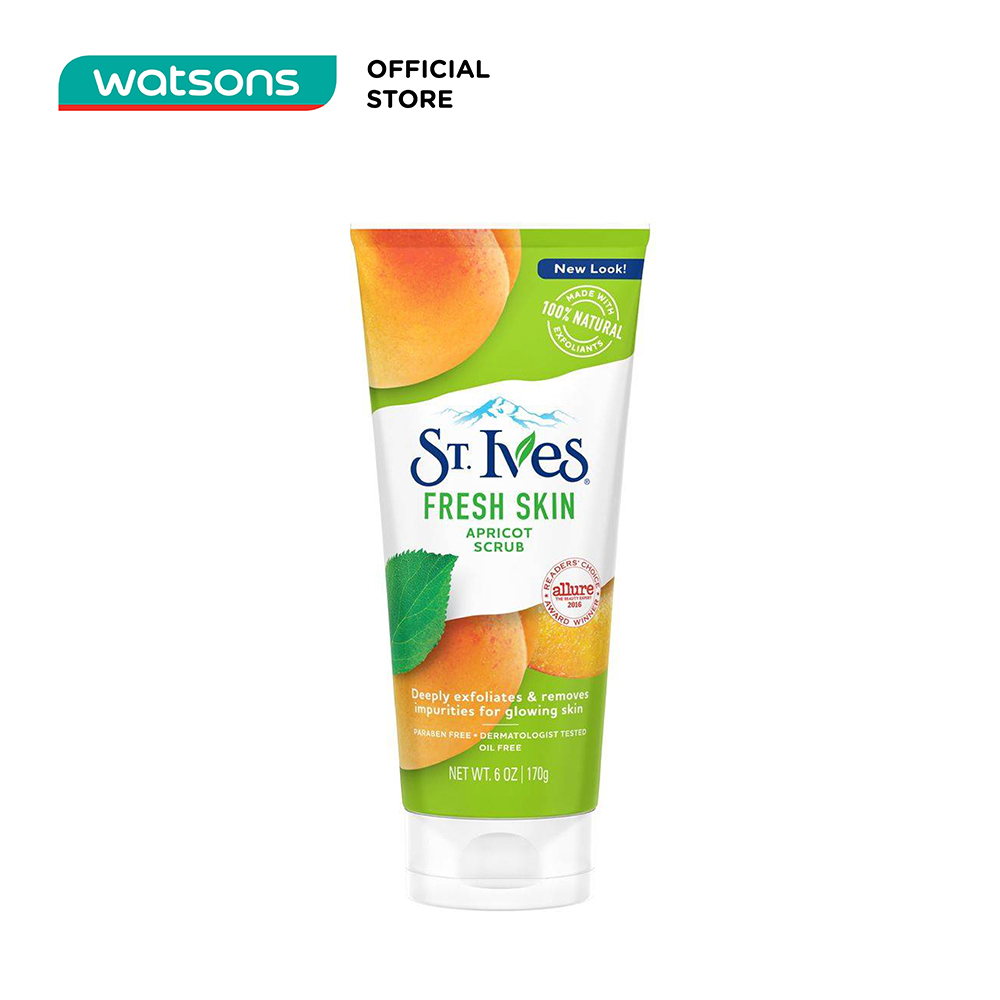 Sữa rửa mặt st. ives tươi mát hương mơ 170g