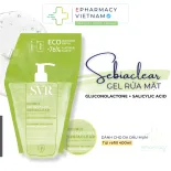 Sữa Rửa Mặt SVR Sebiaclear Gel Moussant Làm Sạch & Loại Bỏ Tế Bào Chết 400ml