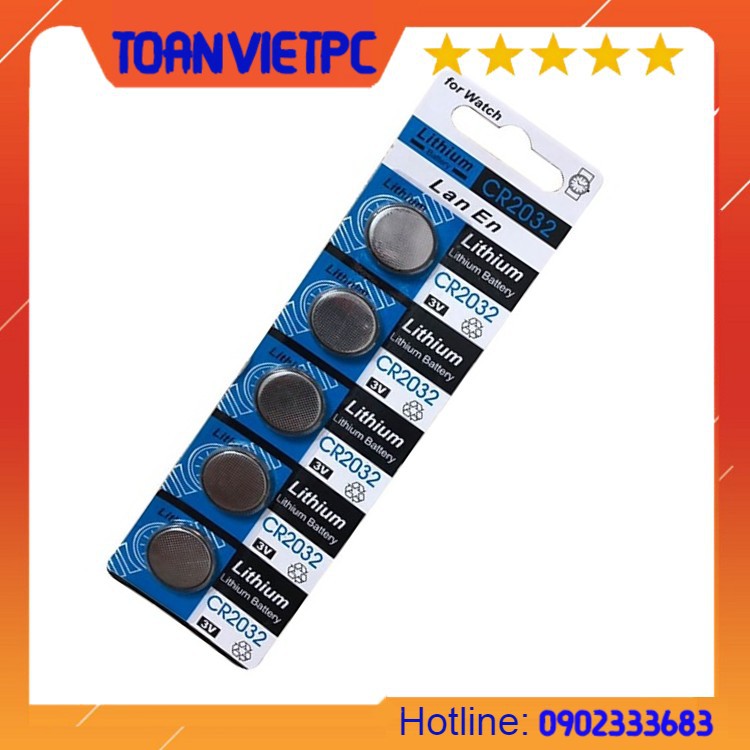 Combo 20 vỉ pin cmos CR2032(100 viên)