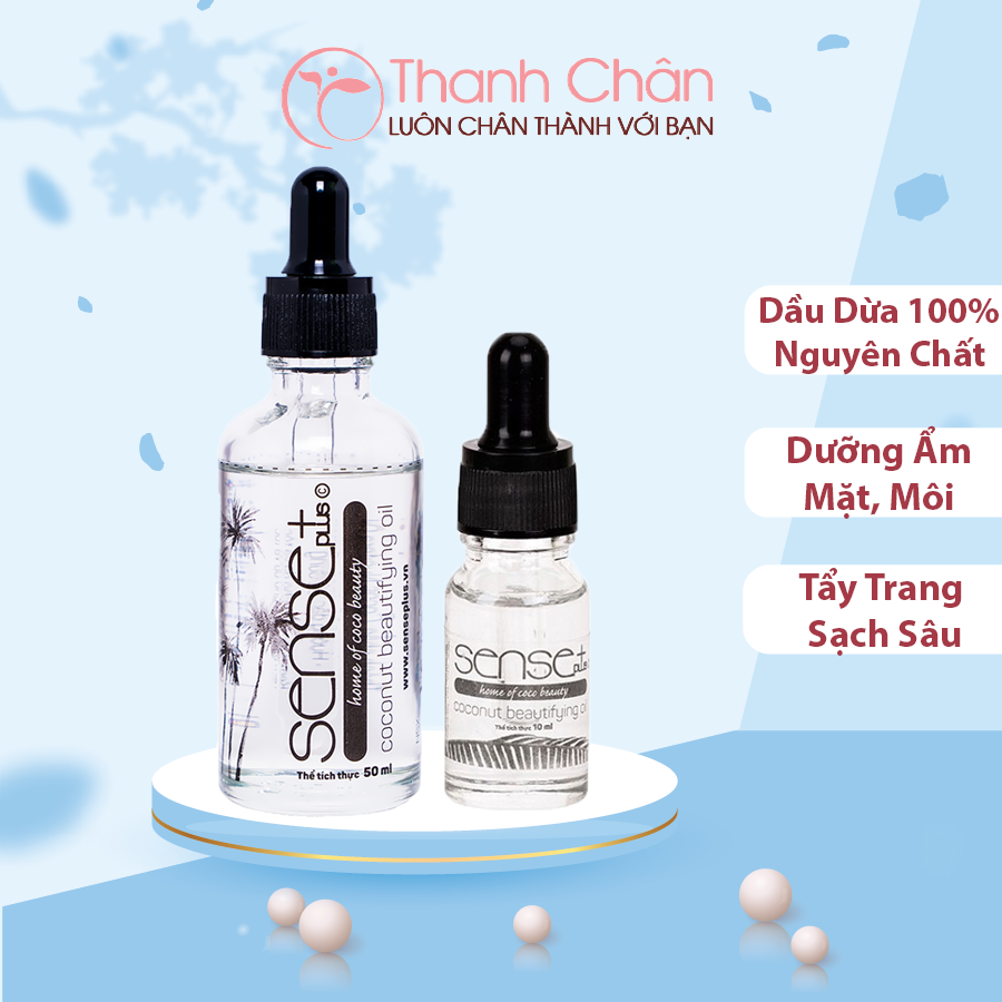 Tinh dầu dừa làm đẹp 100% nguyên chất Sense Plus