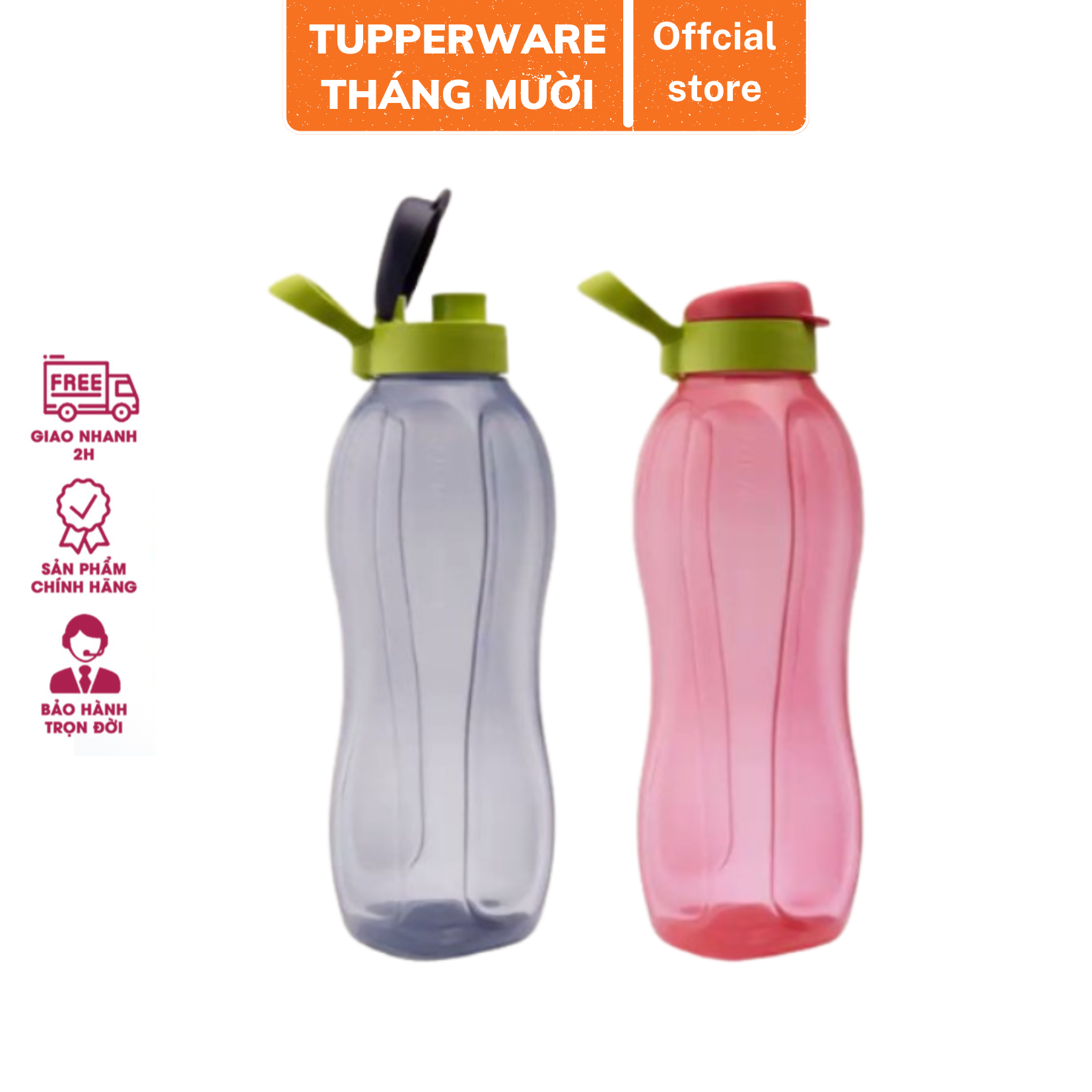 Bình nước Tupperware Eco bottle 1.5L