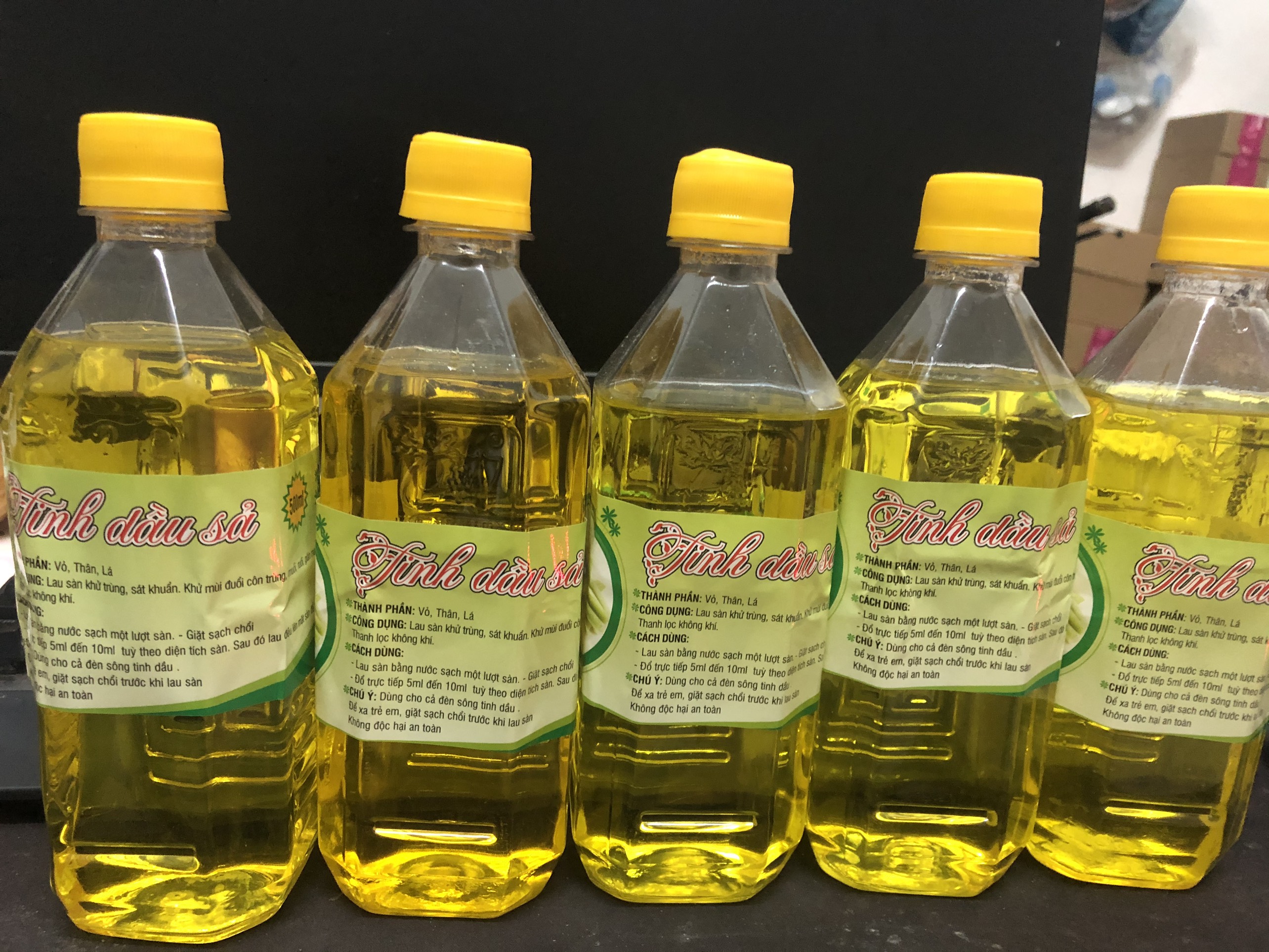 Tinh Dầu Xả Chai 500ml