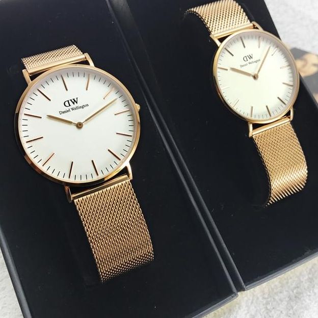 Đồng Hồ Cặp Nam Nữ DW40mm Classic Petite Sterling- Đồng hồ dây lưới cao cấp -dong ho nam -đồng hồ nam giá rẻ -đồng hồ nam chống nước -đồng hồ nam chính hãng- đồng hồ nam - đồng hồ đôi nam nữ- đồng hồ thông minh