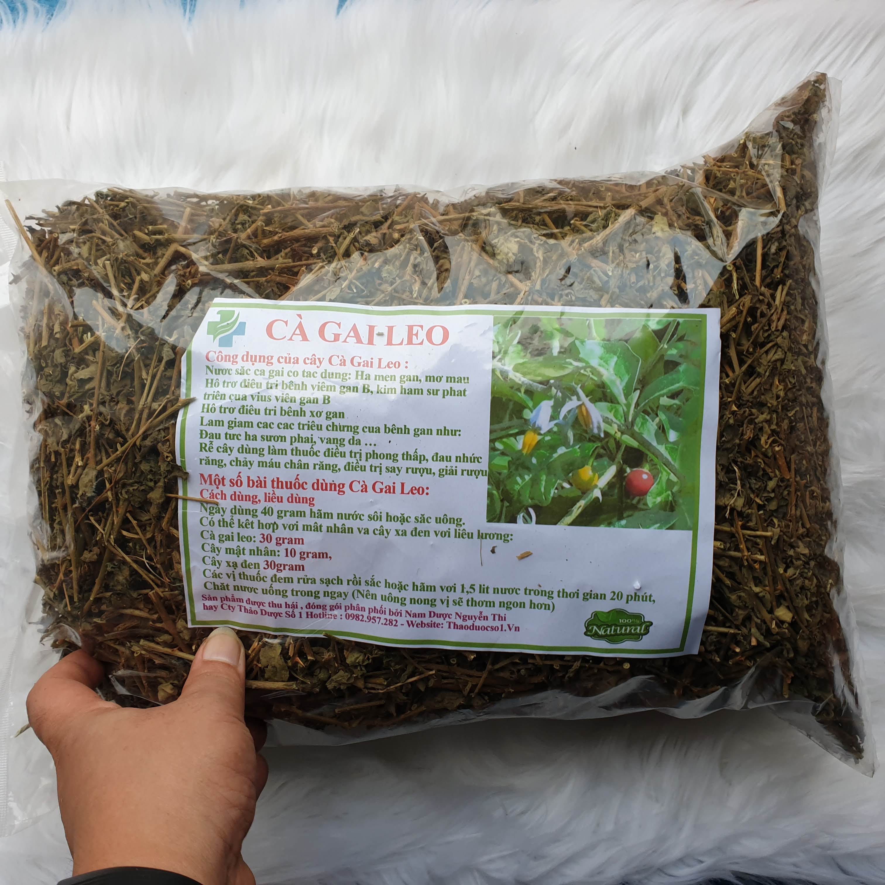 [Chính hảng] cây cà gai leo (0.5KG khô)