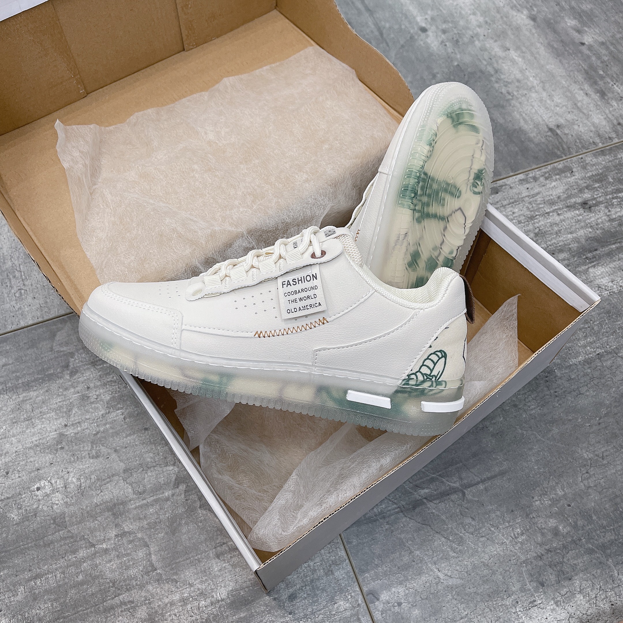 [3-5/8 Hoàn Tiền 25%] Giày thể thao nam, Giày sneaker đế trong -  Q01 tomstore.