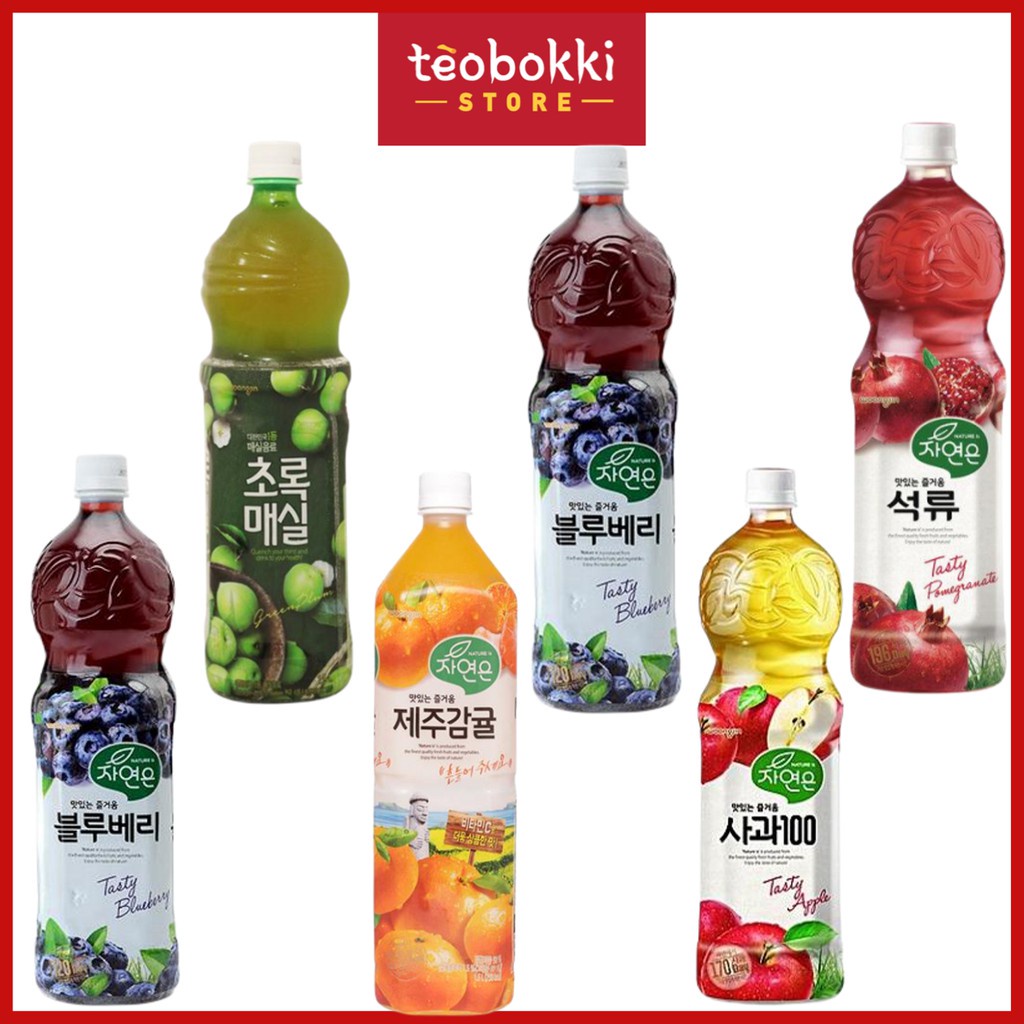 Nước trái cây Woongjin 1.5l