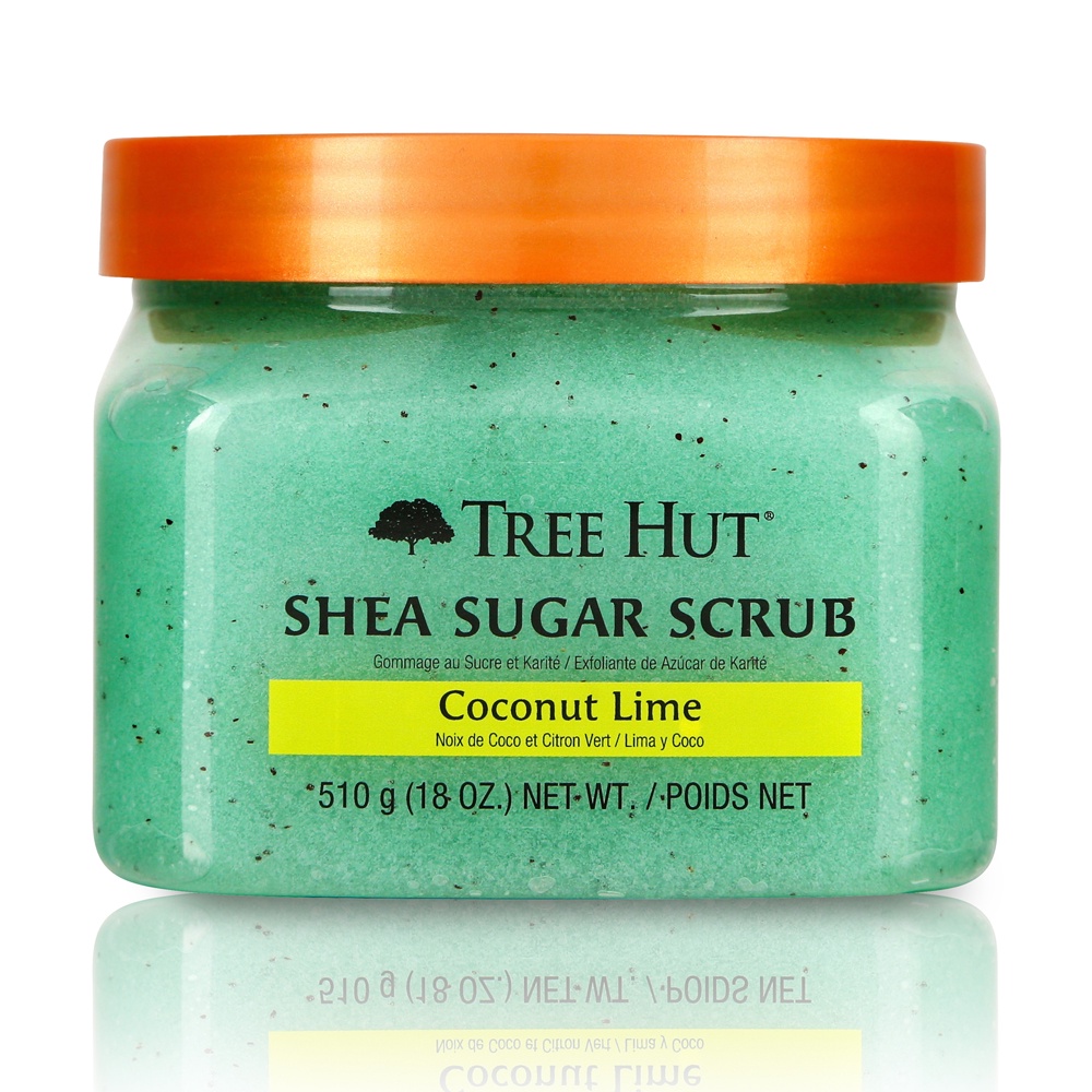 Tẩy tế bào chết cơ thể Tree Hut Shea Sugar Scrub Coconut & Lime 510g