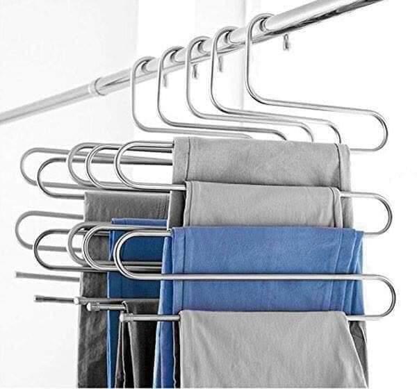 Sét 5 móc quần inox 5 tầng