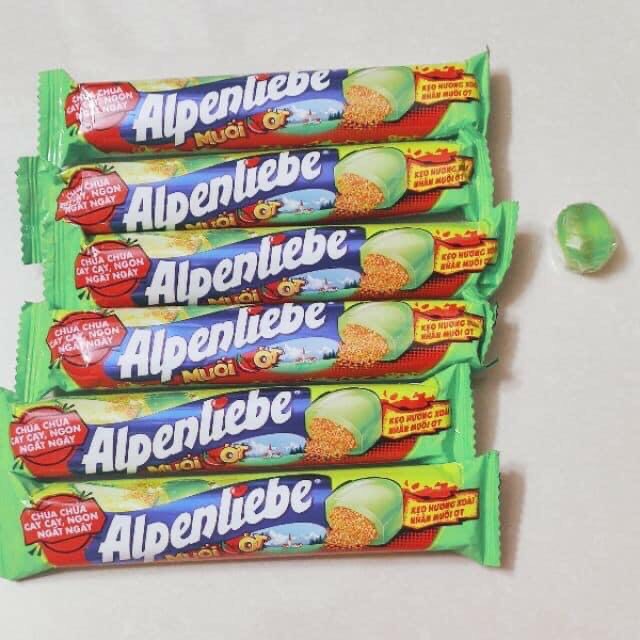 [HCM]Combo16cay Alpenliebe hương soài nhân muối ớt