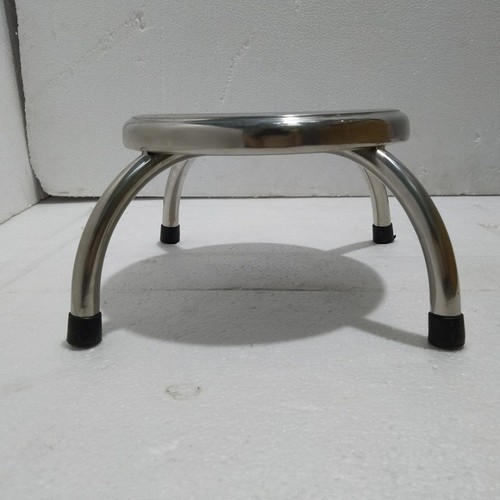 Ghế đẩu lùn inox để nhà tắm nhà bếp cao 17cm