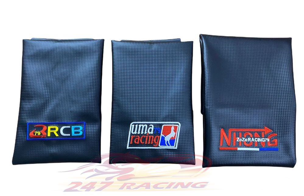 Da yên 3D chữ Thái RCB UMA NHONG Racing gắn mọi loại xe máy Exciter Sirius Wave Dream Winner Sonic Satria