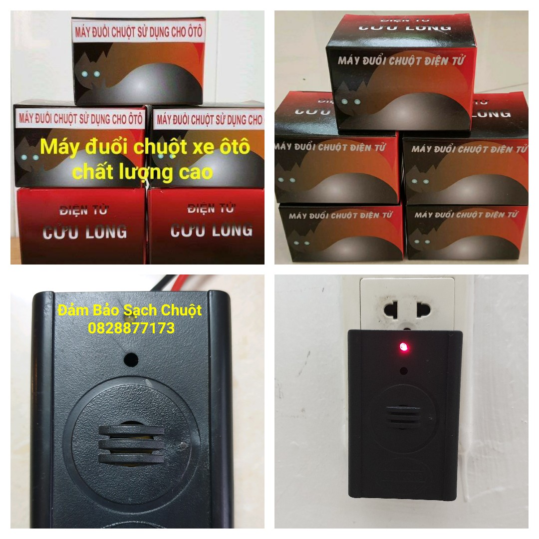 Combo 1 Máy Đuổi Chuột Xe Ôtô +  1 Máy Đuổi Chuột Côn Trùng