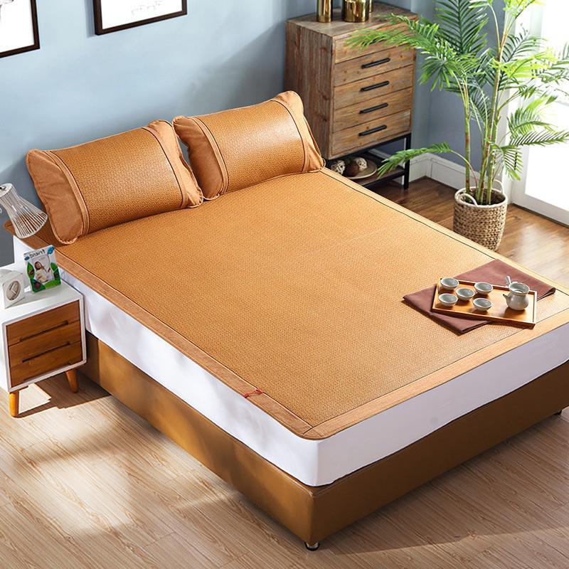Chiếu Điều Hoà Chất liệu sợi mây cao cấp, đặc tính thấm hút mồ hôi tốt và cực kỳ mát.