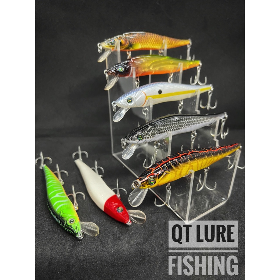 Mồi giả minnow cao cấp chiều dài 12cm trọng lượng 14g- qt lure fishing
