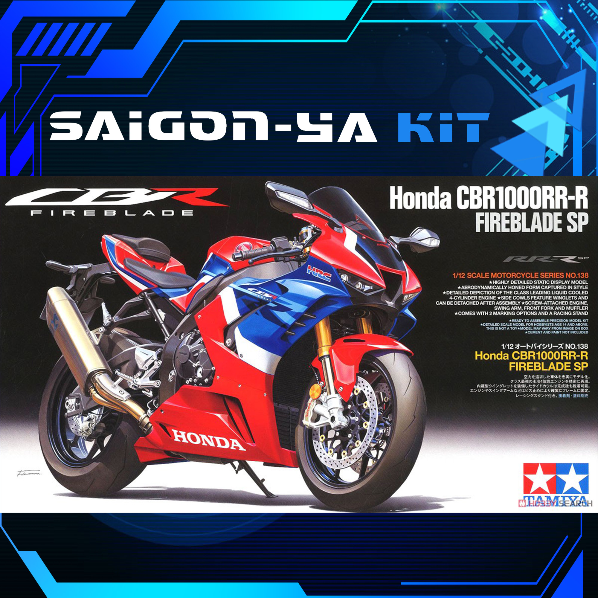 Mô hình xe honda cbr1000rr-r fireblade sp