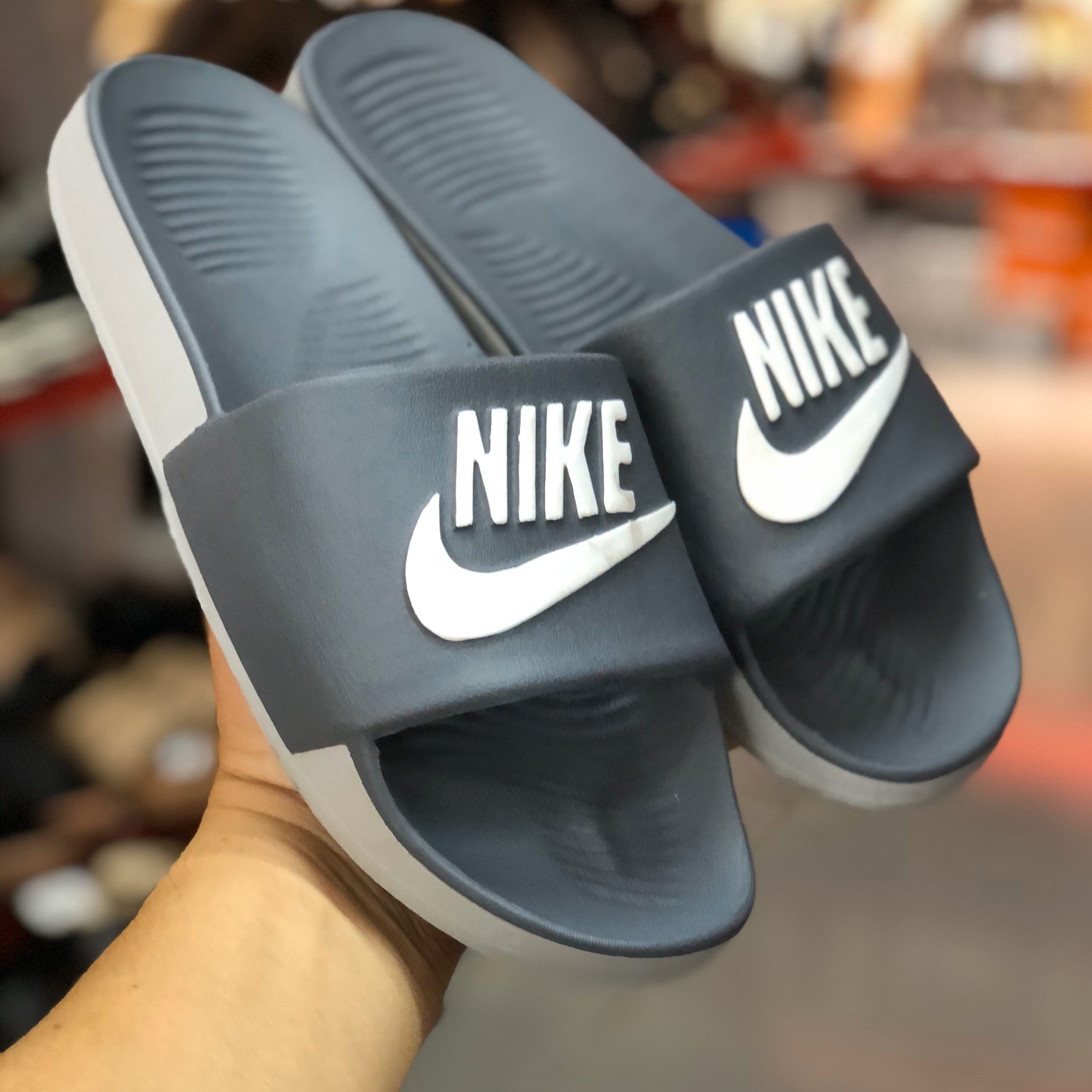 Dép đúc bản ngang nam nữ vnxk, êm chân, không lún xẹ