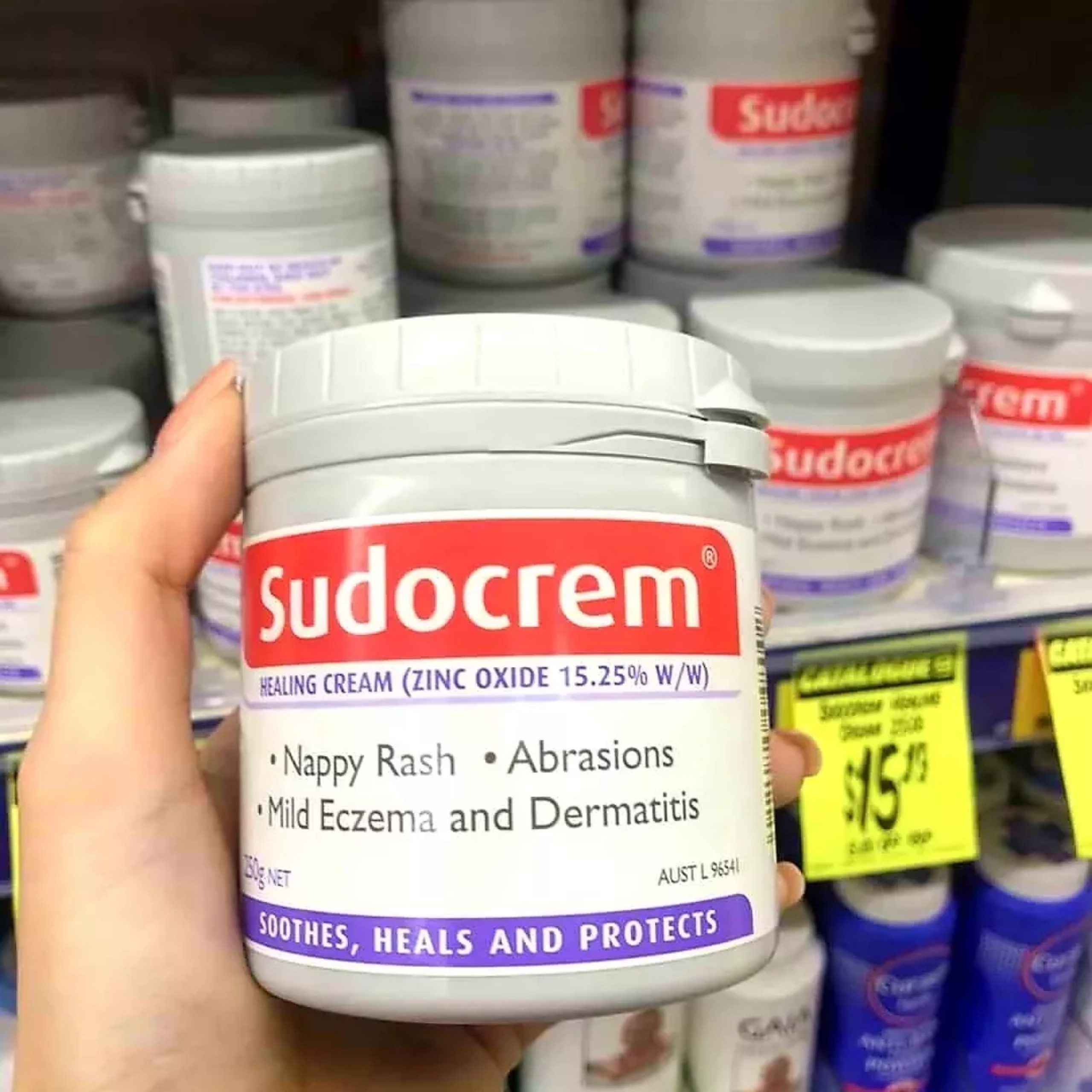 Kem hăm tã sudocrem cho trẻ nội địa úc 125ml