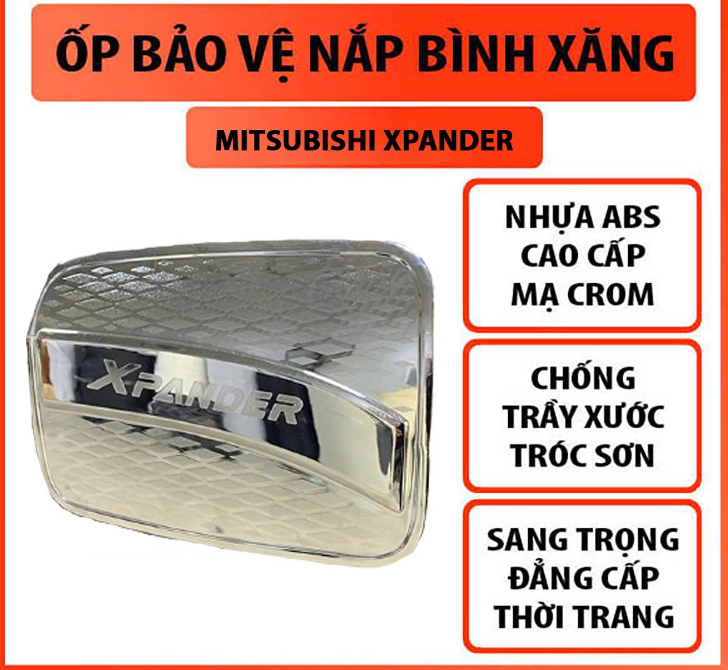 Ốp nắp bình xăng Ôtô cho xe MITSUBISHI XPANDER