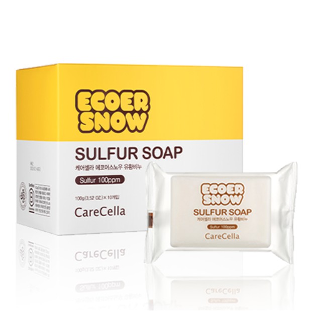 Xà phòng lưu huỳnh carecella ecoer snow sulfur soap