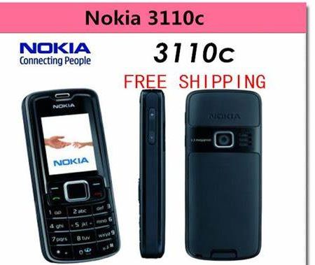 Điện thoại nokia 3110 classic -kèm pin sạc - bảo hành 12 tháng đẹp phím to dễ bấm