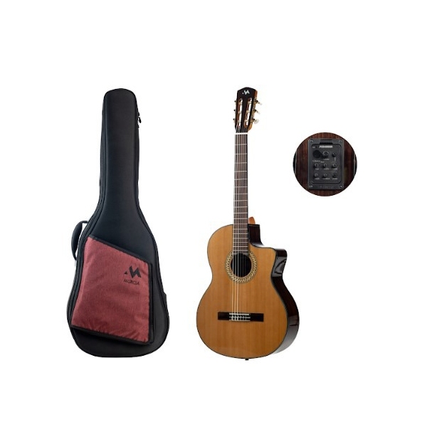 Đàn Guitar Classic Murcia Fusion Rose EQ Fishman Classical Blend Crossover Series