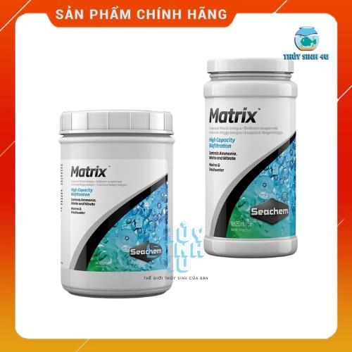 Vật liệu lọc Matrix chính hãng Seachem - 1 Lit (hàng thùng 100l)